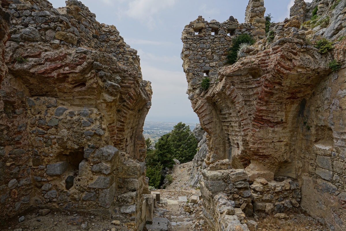 Tor zur Festung von Paleó Pylí auf Kos