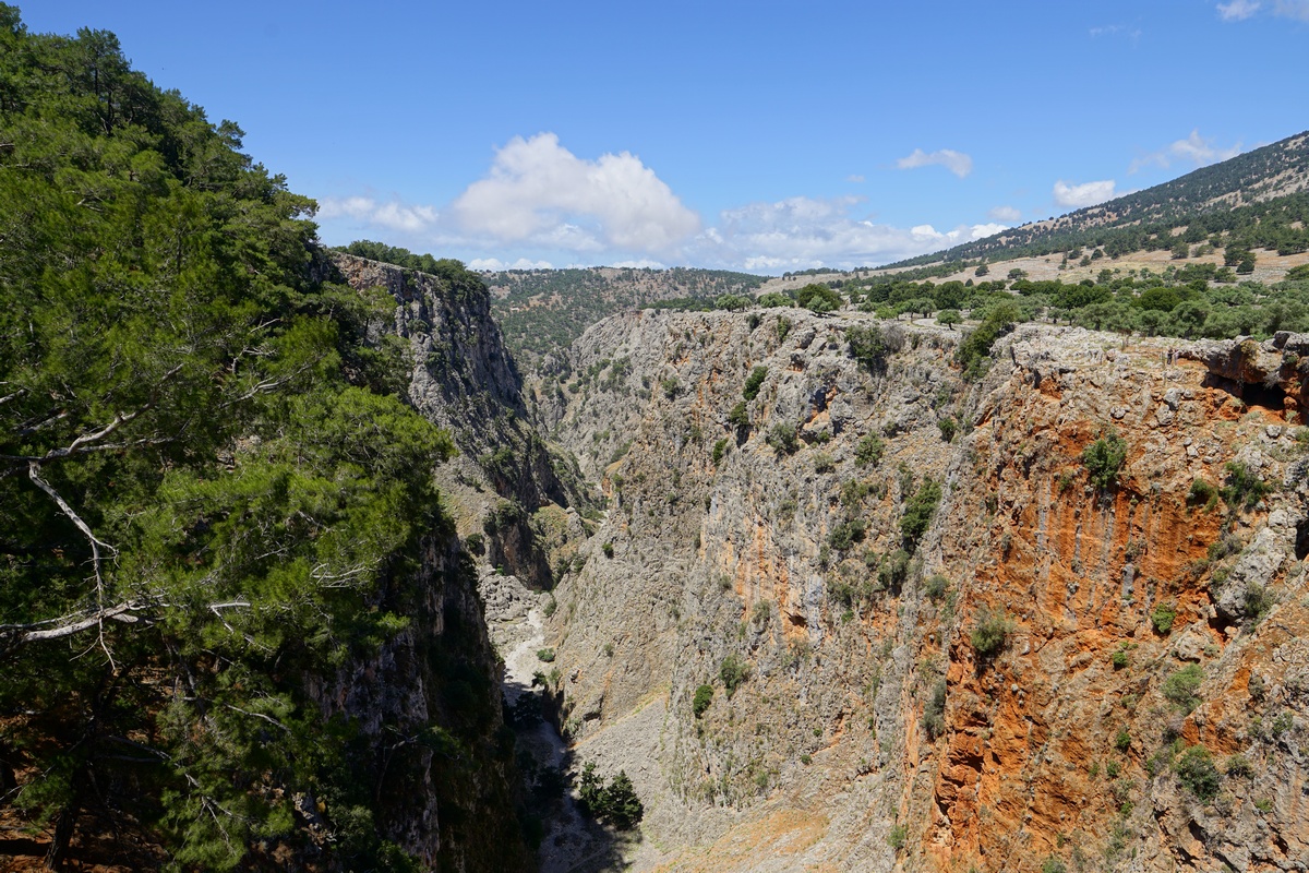 Arádena-Schlucht auf Kreta