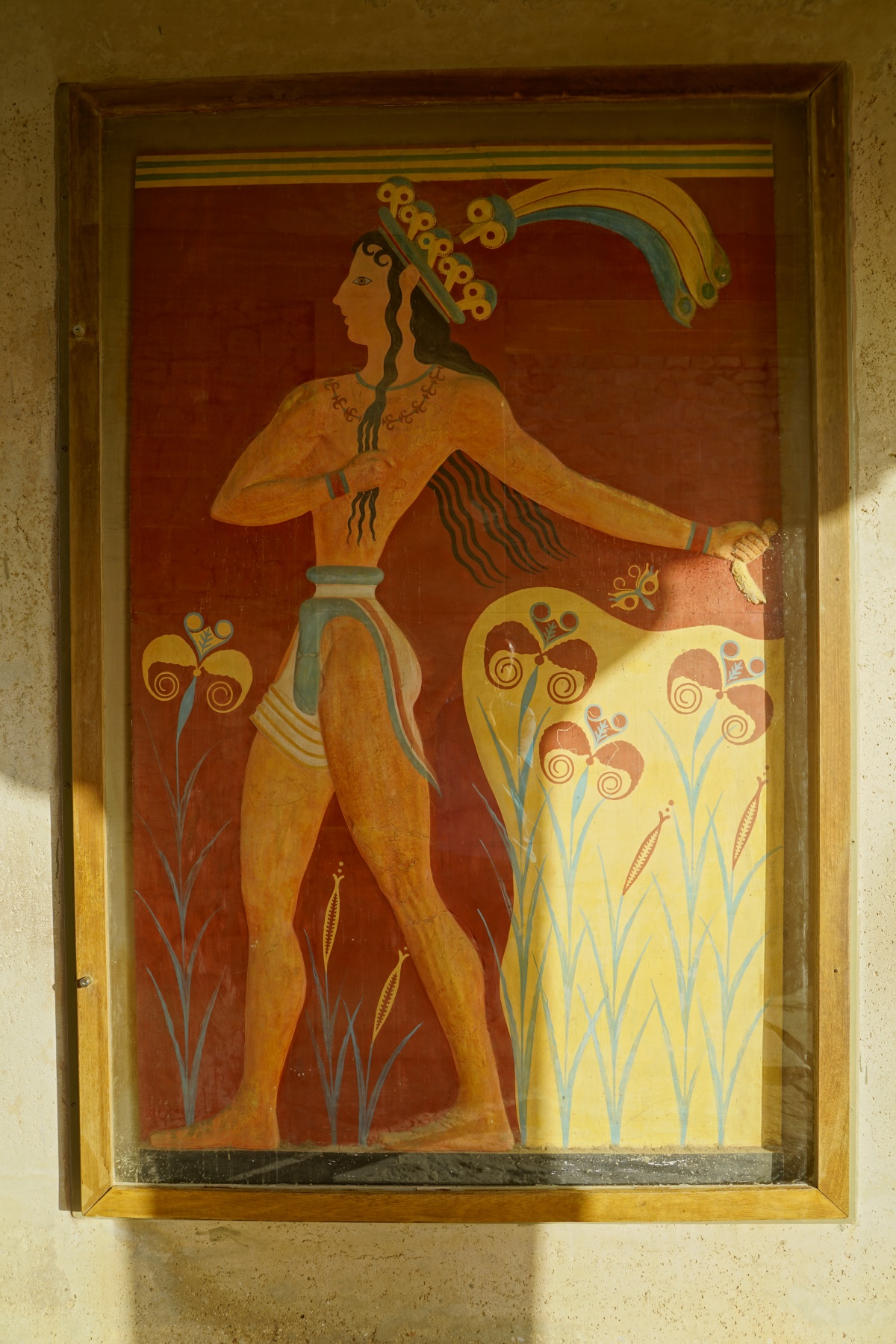 „Lilienprinz“ in Knossós auf Kreta