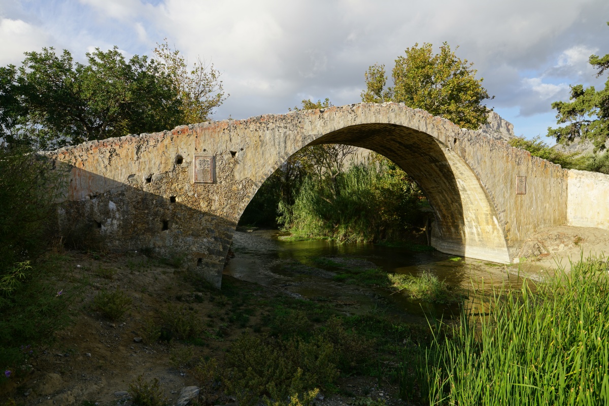 Préveli-Brücke (Géfyra Prévelis) auf Kreta