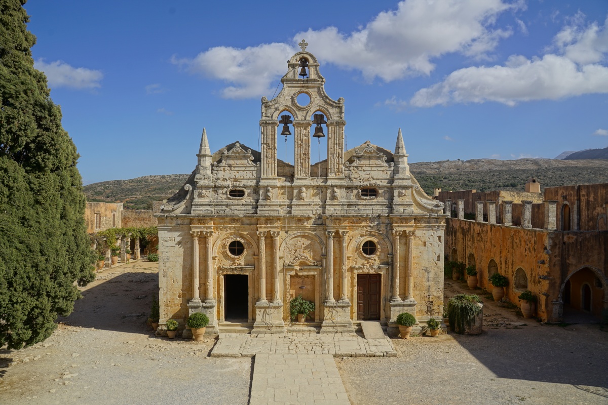 Kloster Arkádi bei Réthymno auf Kreta
