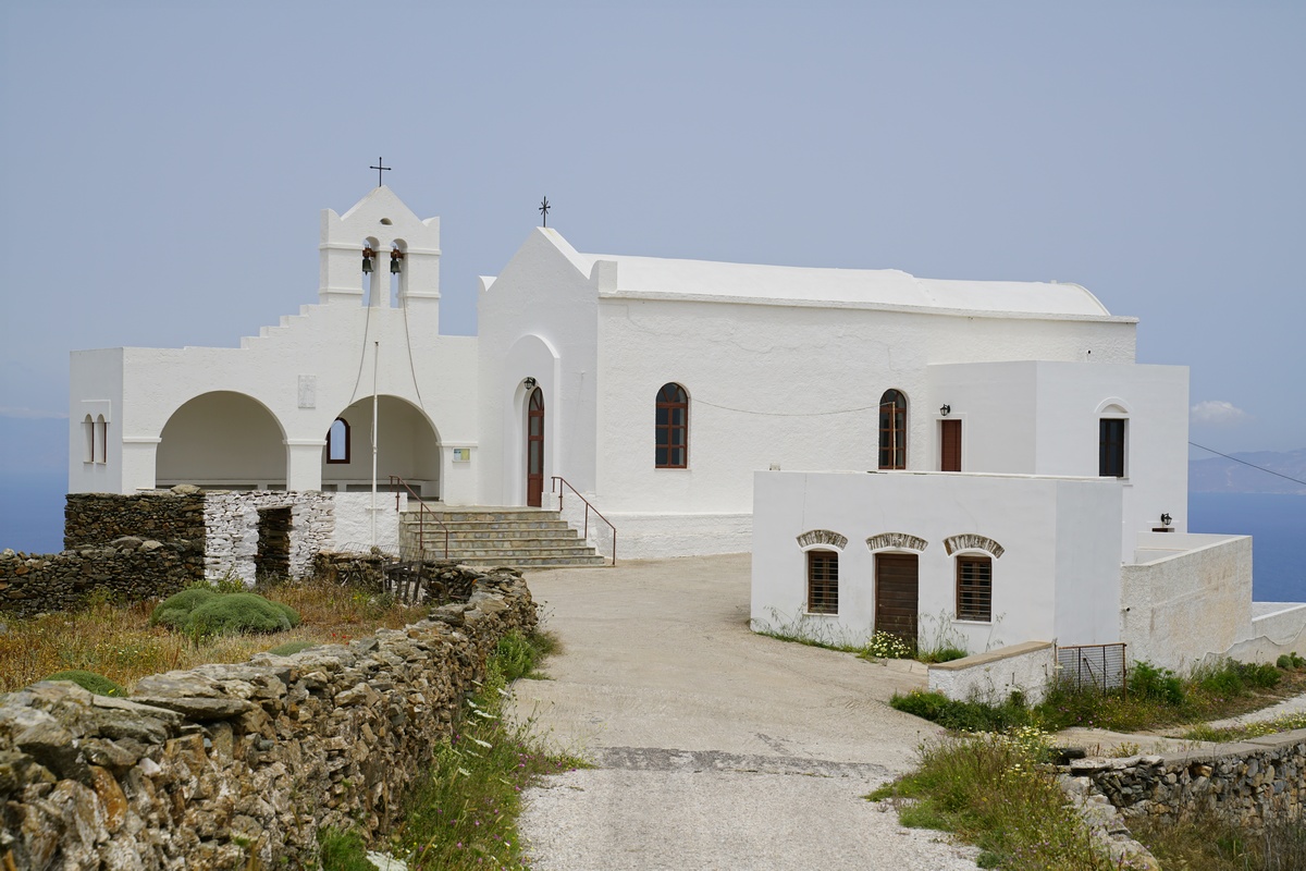 Katholische Ágii-Anárgyri-Kirche auf Sýros