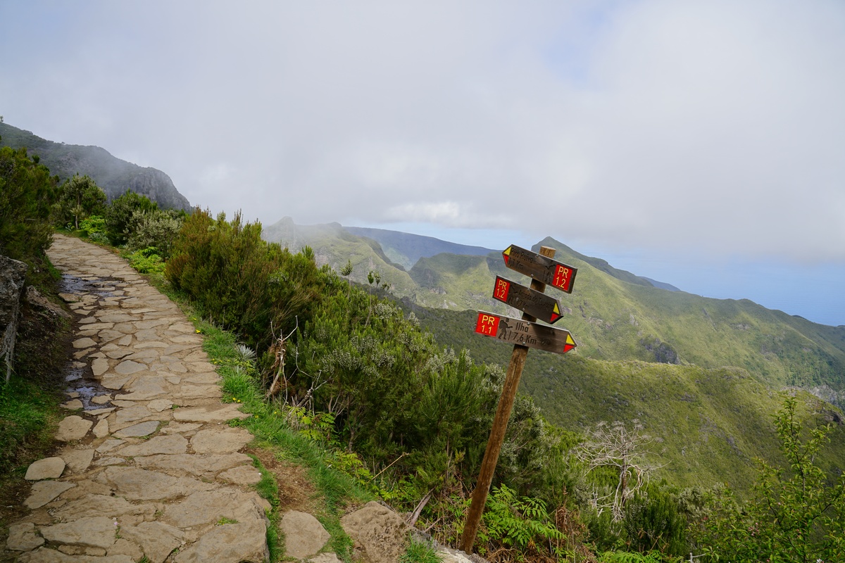 Wanderweg von Achada do Teixeira zum Pico Ruivo auf Madeira