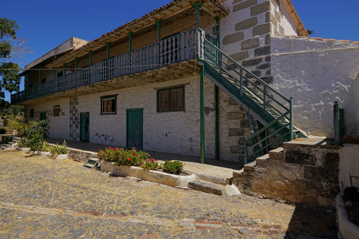 Nicht zugänglicher Teil der Casa Fuerte de Adeje auf Teneriffa