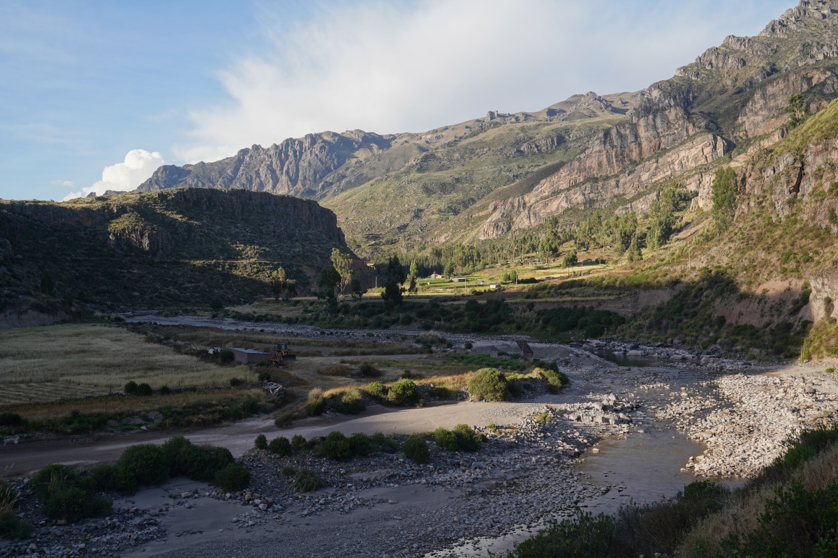 Colca-Fluss bei Chivay