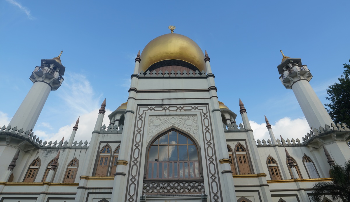 Sultan-Moschee bei Little India in Singapur