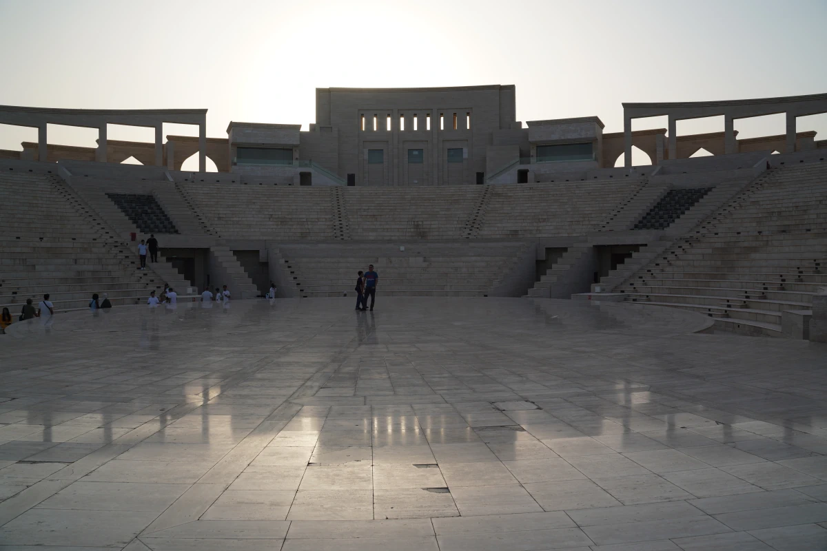 Amphitheater im Katara Cultural Village – 5000 Leute passen rein
