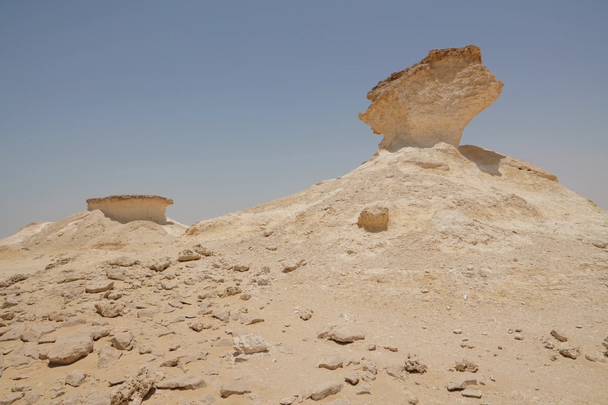 Zekreet Mushroom Rocks in Katar