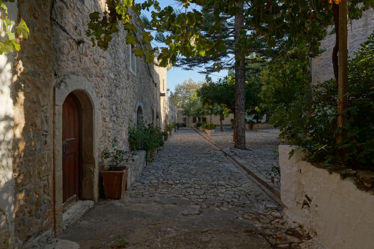 Kloster Agárathos auf Kreta