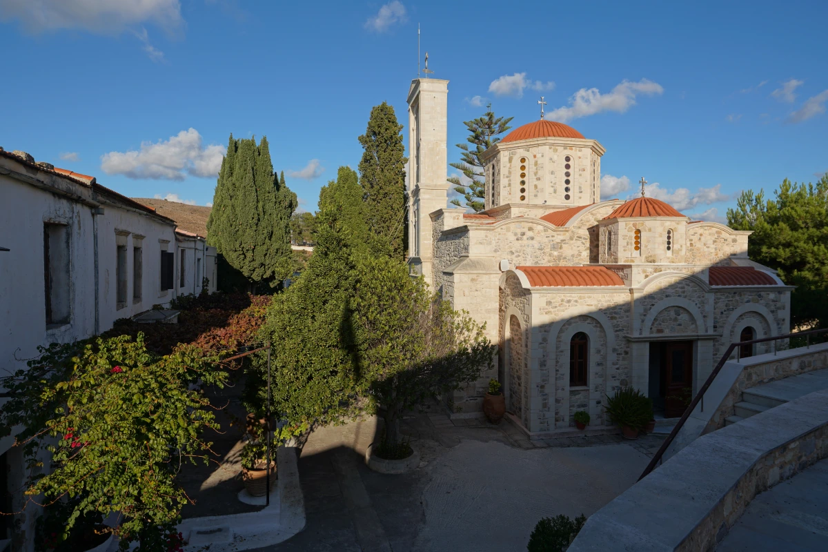 Kloster Agárathos auf Kreta