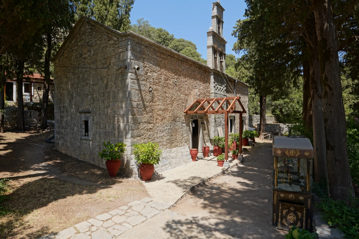 Kloster Vidianís in der Lasíthi-Ebene auf Kreta