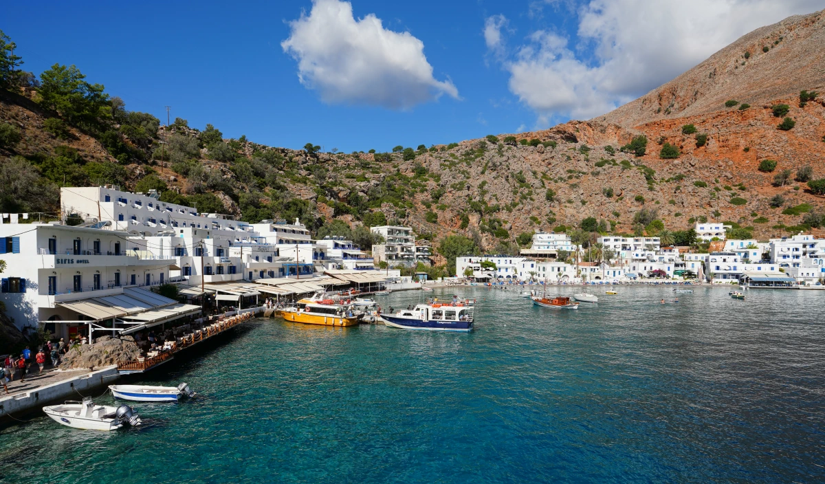 Loutró auf Kreta