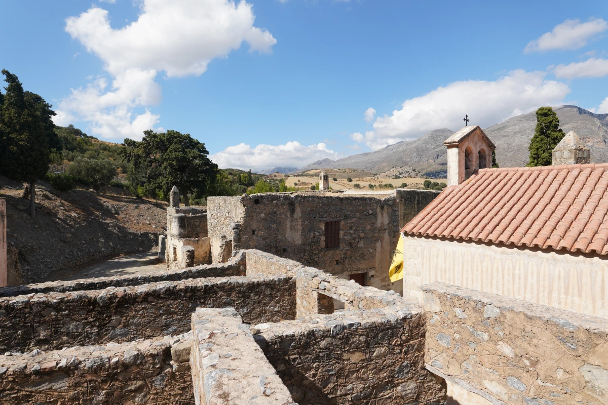 Unteres Kloster Préveli (Káto Moní Préveli) auf Kreta, innen