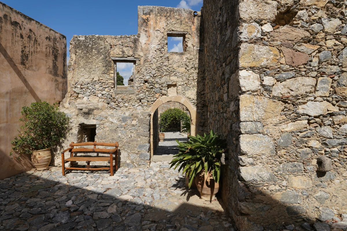 Unteres Kloster Préveli (Káto Moní Préveli) auf Kreta, innen