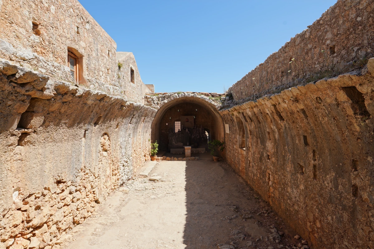 Pulvermagazin im Kloster Arkádi bei Réthymno auf Kreta