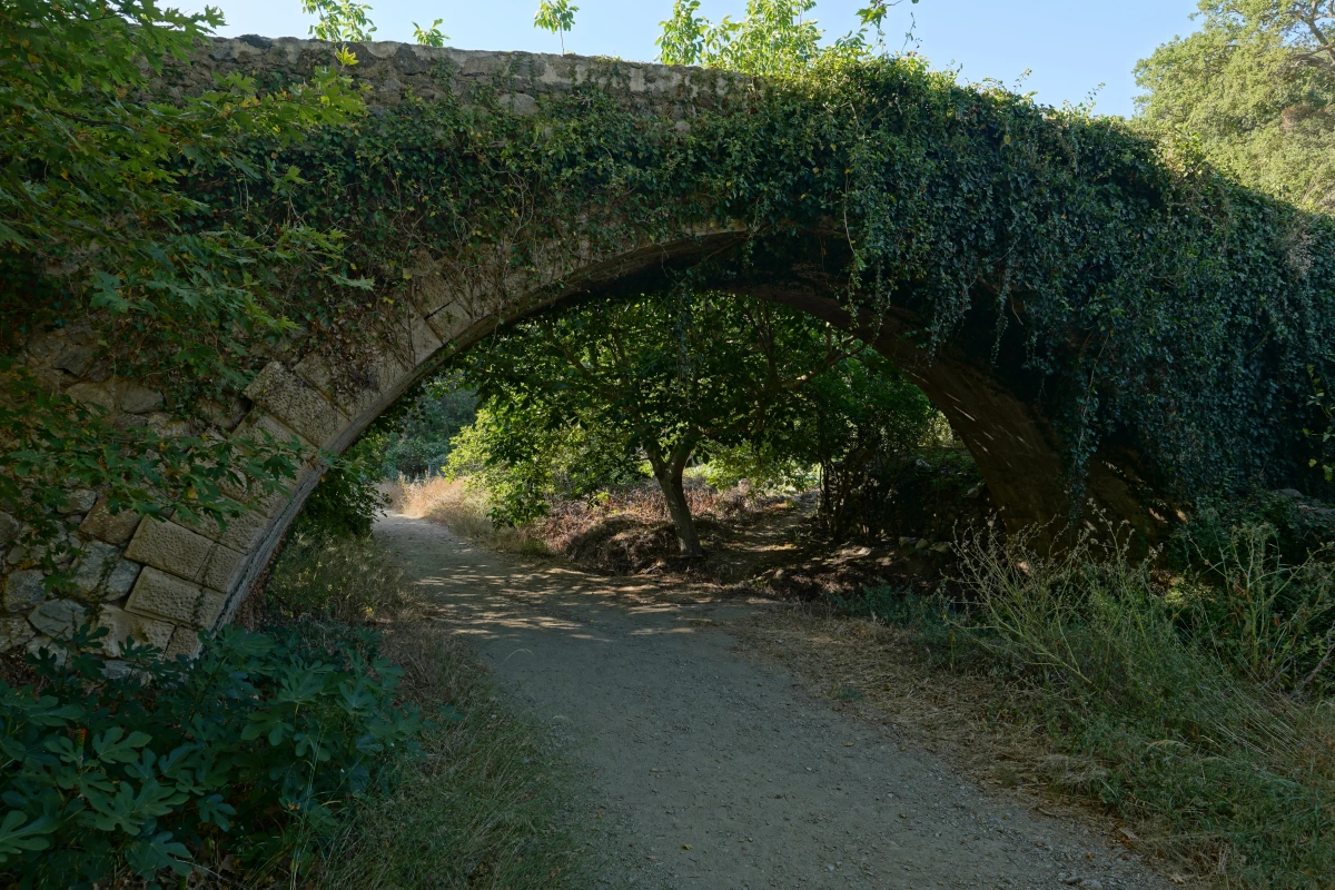 Lachanás-Brücke in der Ríchtis-Schlucht auf Kreta