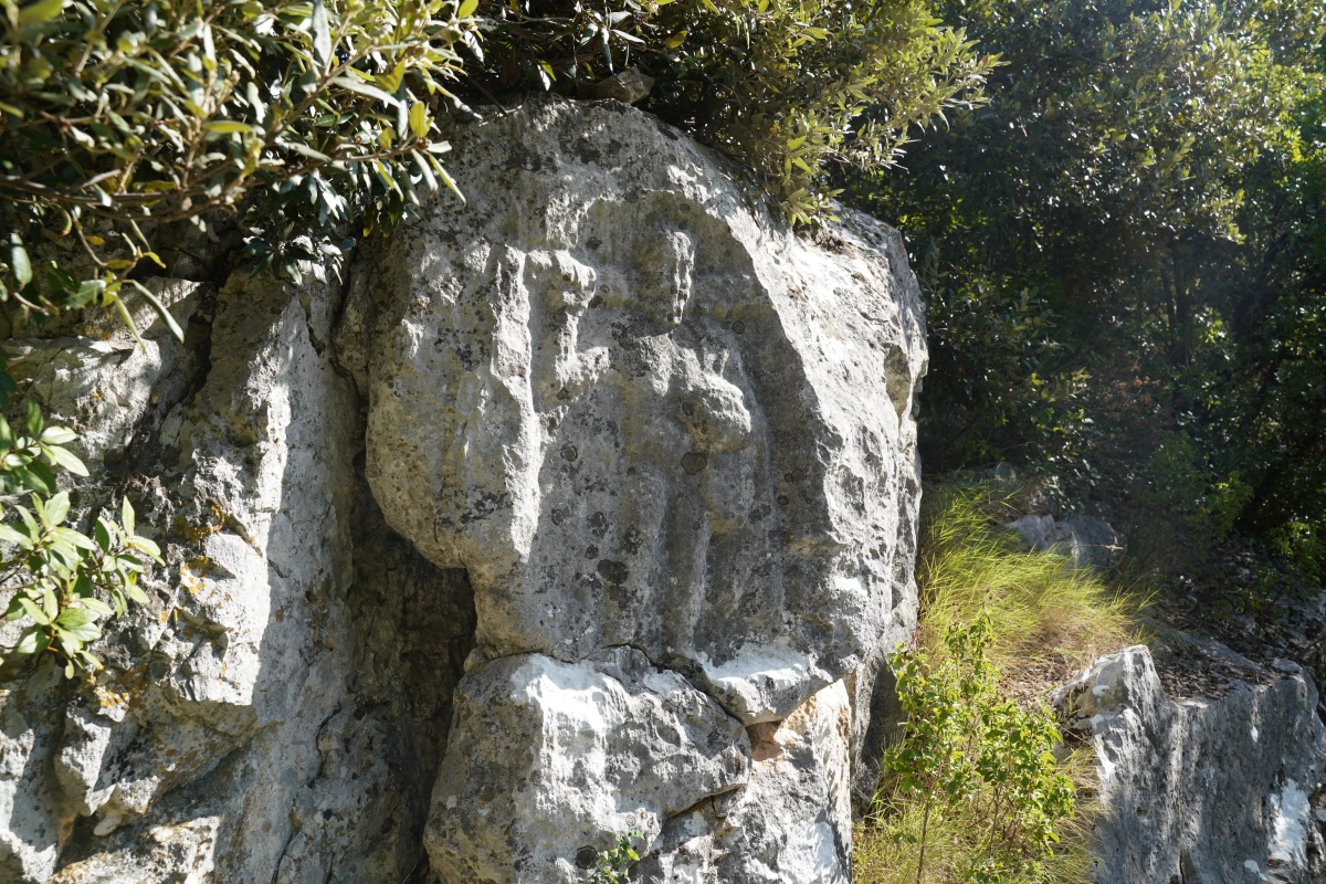 Herkules-Relief von Splitska auf Brač
