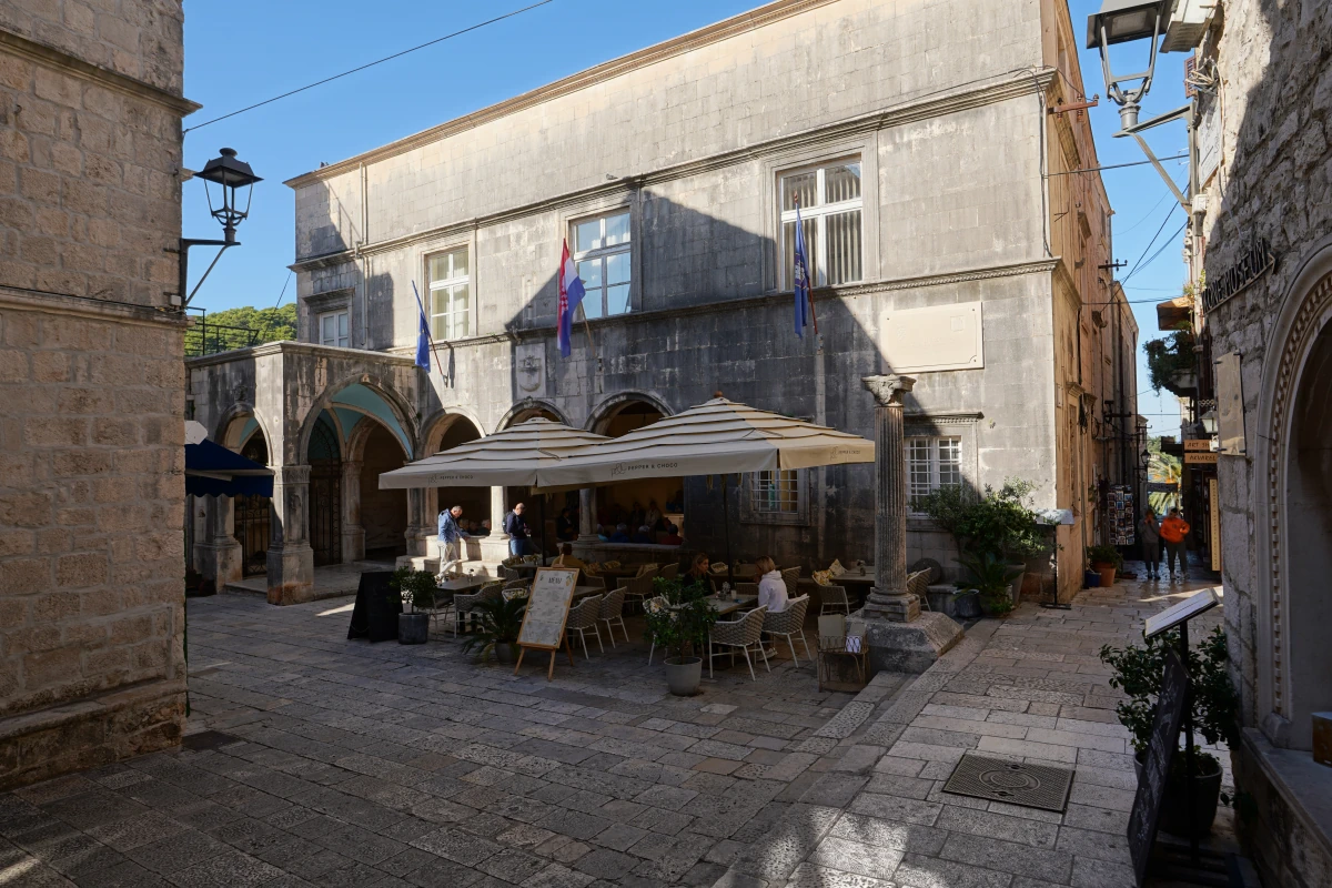Loggia/Rathaus von Korčula-Stadt
