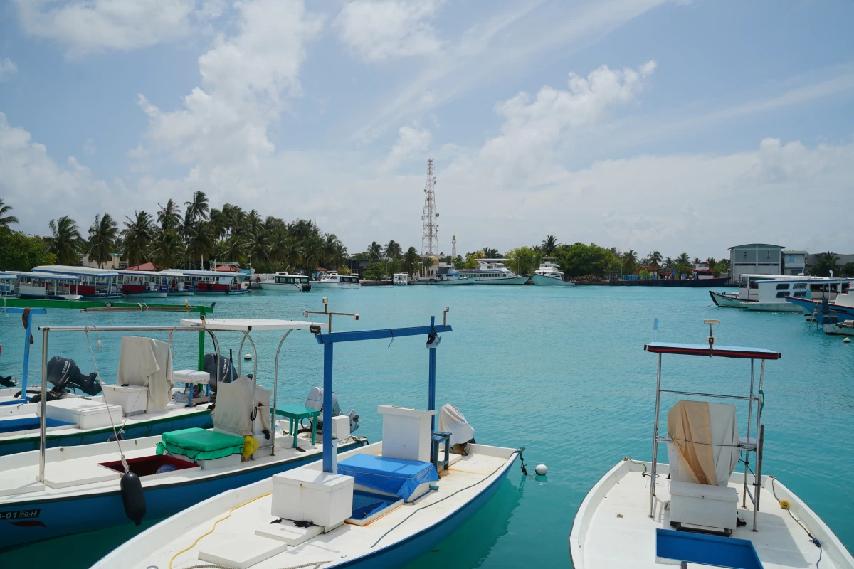 Hafen von Himmafushi