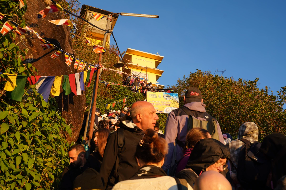 Kein Vorankommen am Adam’s Peak