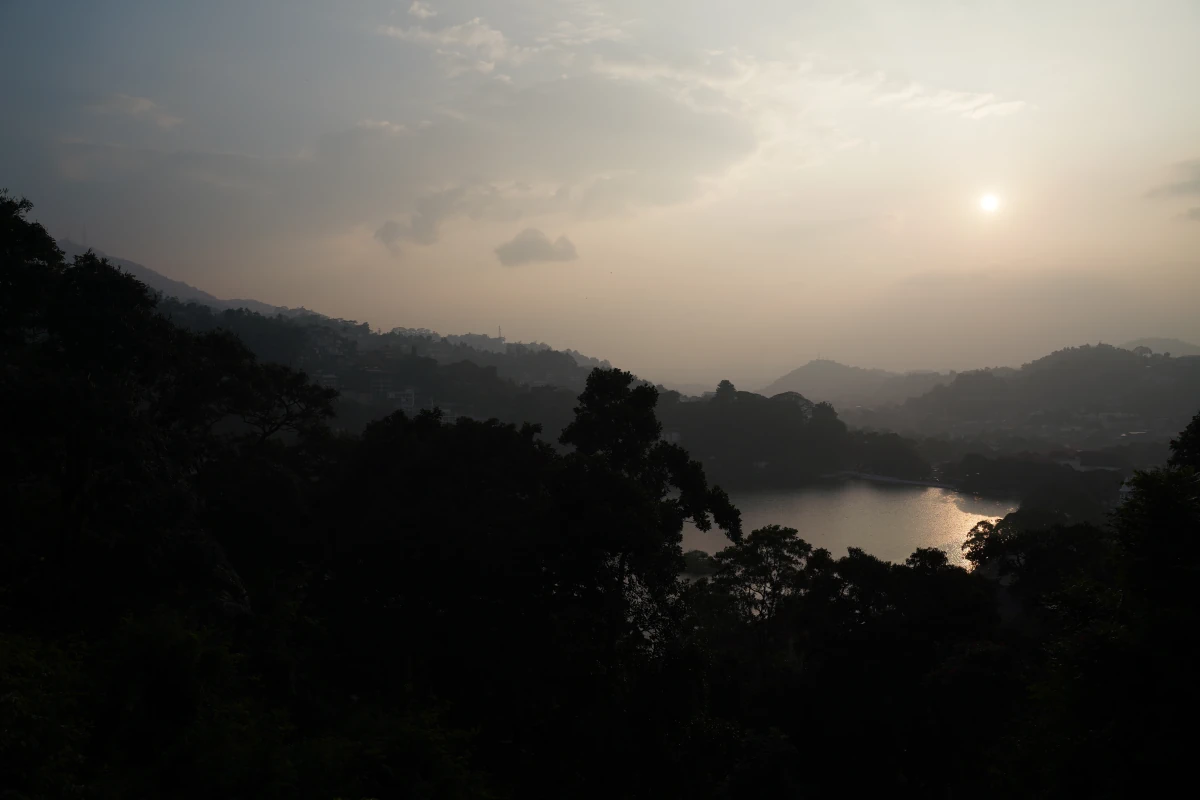 City Viewpoint in Udawatta Kele in Kandy