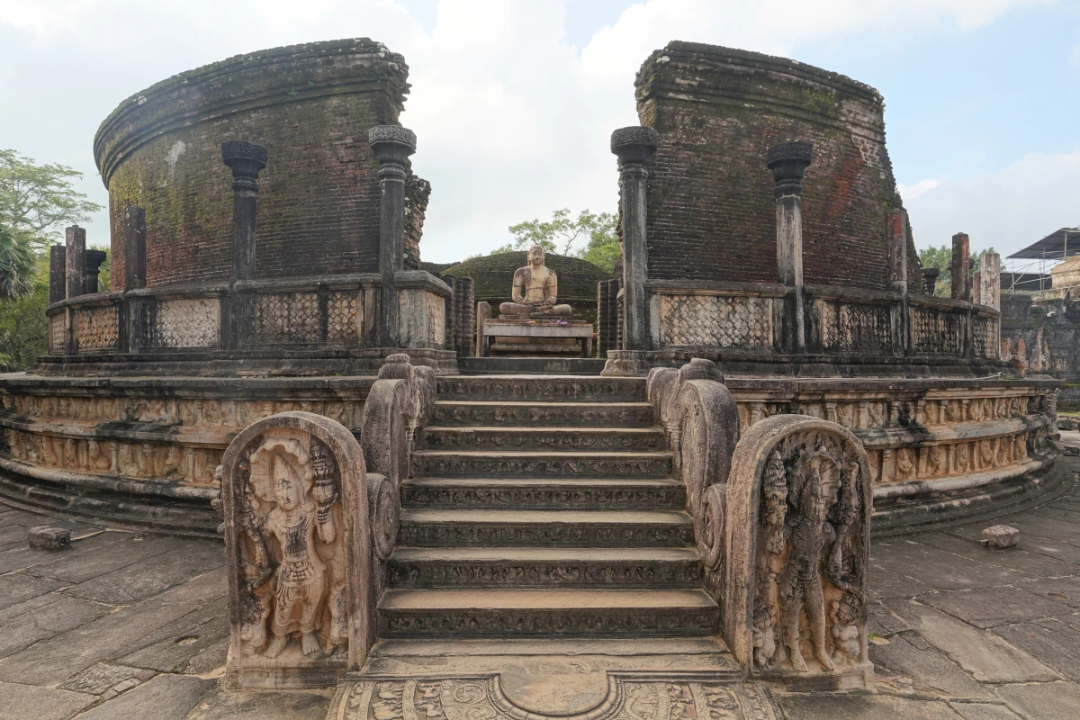 Zahntempel Vatadage von Polonnaruwa