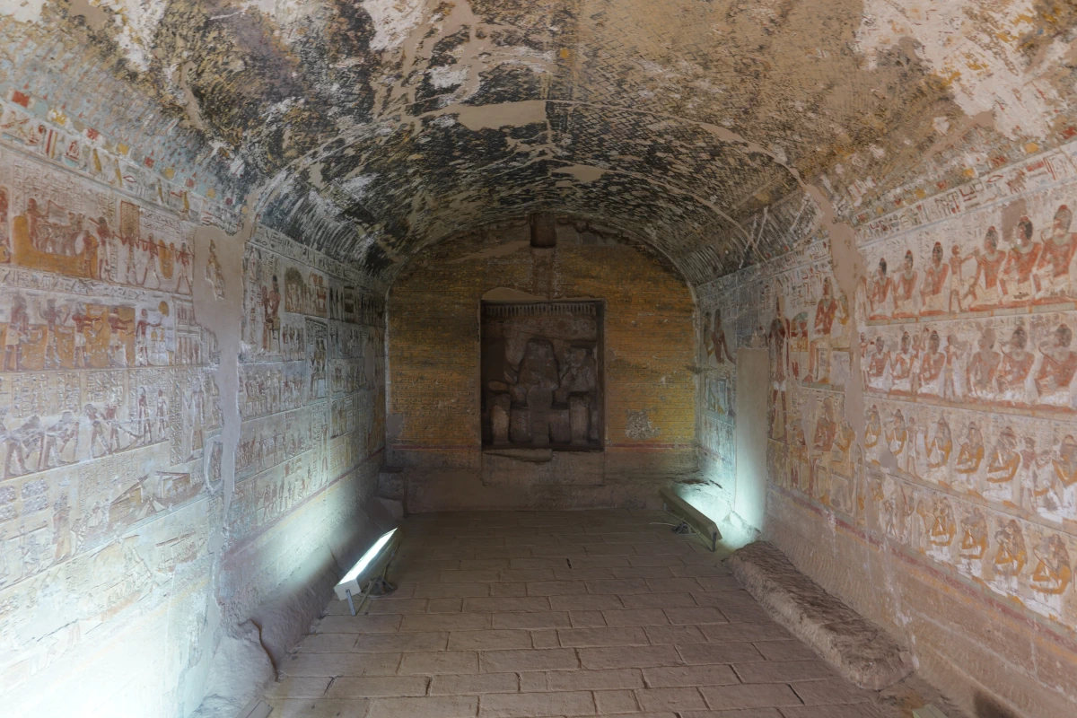 Grab des Paheri (EK3) in el-Kab