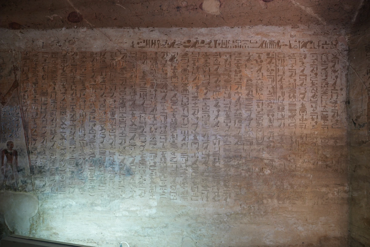 Biografie des Ahmose in seinem Grab (EK5) in el-Kab