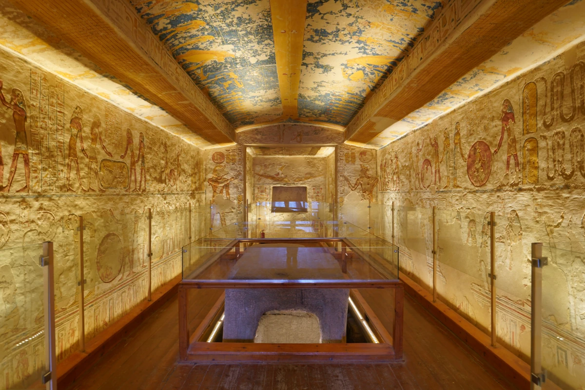 Grabkammer J im Grab von Ramses VII. (KV1) im Tal der Könige