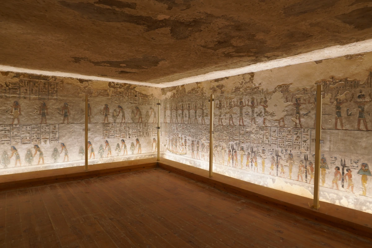 Nebenkammer Fa im Grab des Ramses III. (KV11) im Tal der Könige