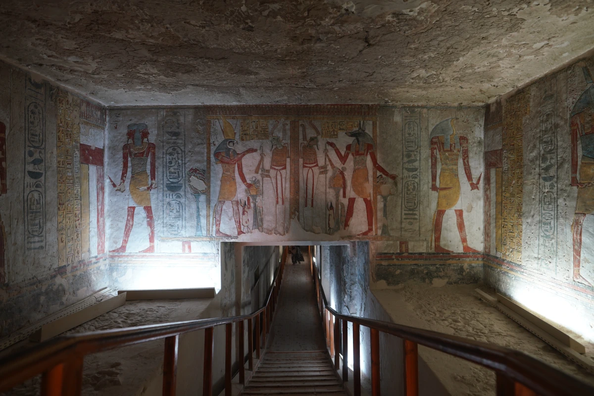 Kammer F im Grab von Tausret (KV14) im Tal der Könige