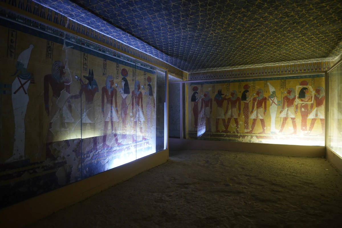 Kammer I im Grab von Thutmosis IV. (KV43) im Tal der Könige