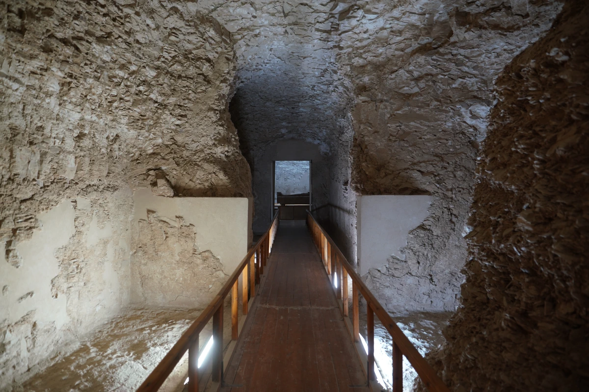 Kammer I (vorne) und Kammer J im Grab von Siptah (KV47) im Tal der Könige