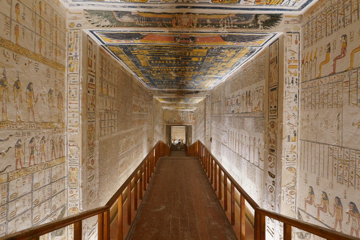Korridor G im Grab von Ramses V./VI. (KV9) im Tal der Könige