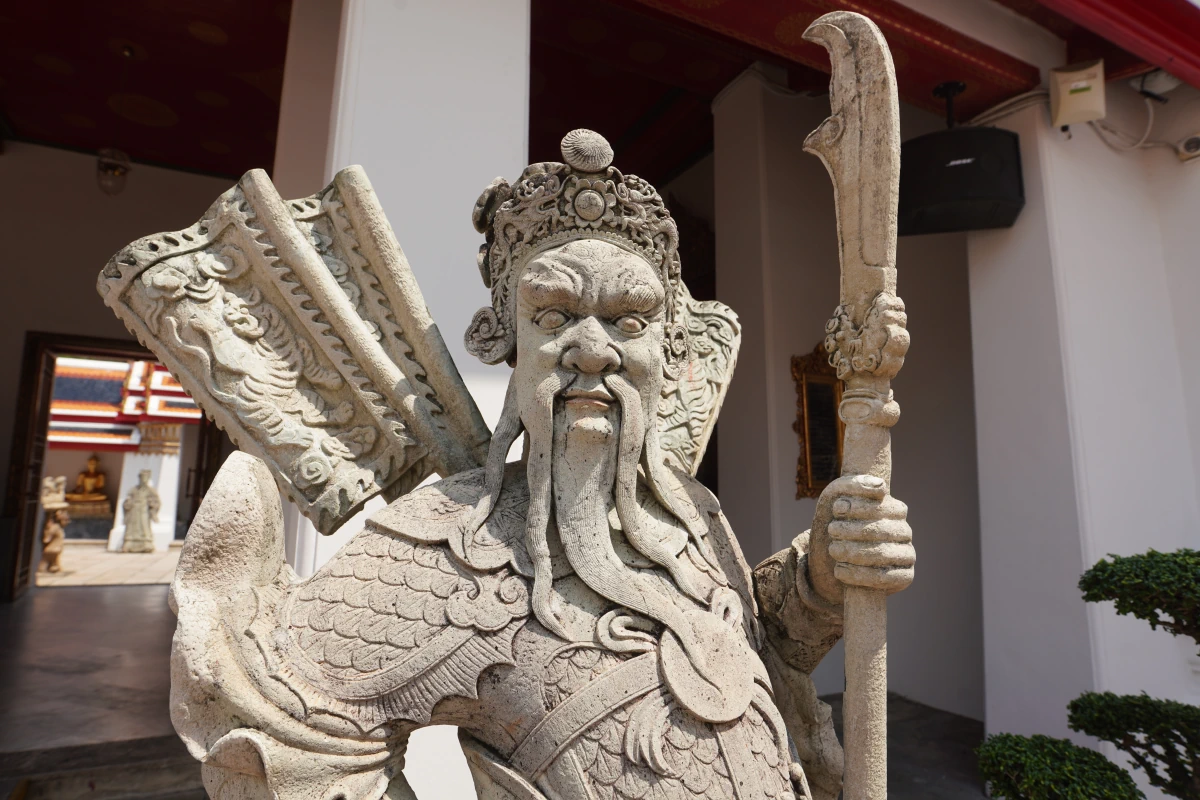 Statue in Wat Pho in Bangkok