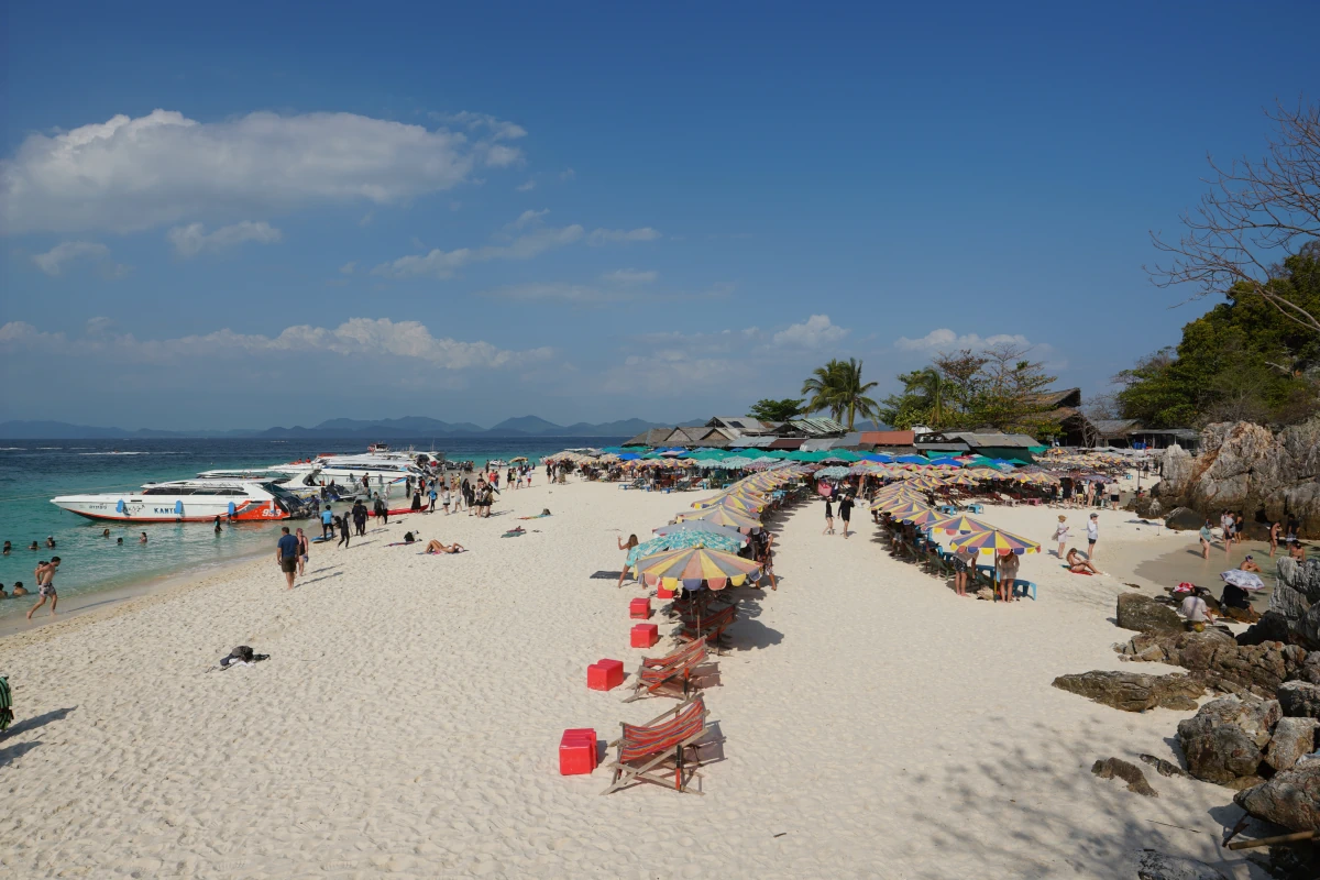 Ko Khai Nok vom Nordende aus gesehen