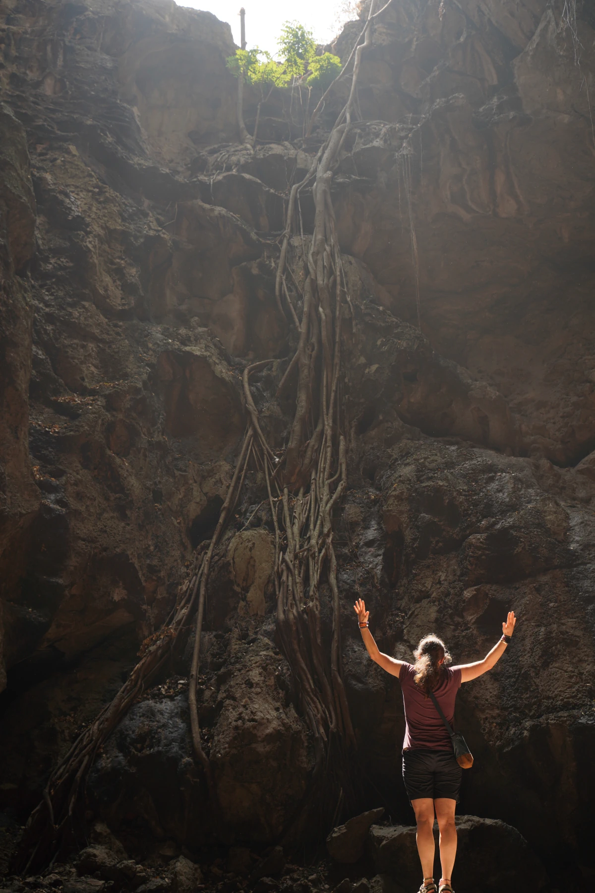 Beliebter Fotospot in der Buddha-Höhle bei Petchaburi