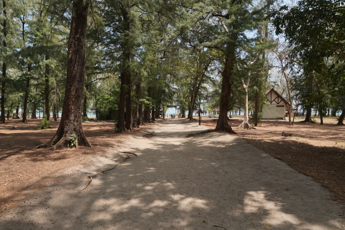 Weg am Hat Laem Sala