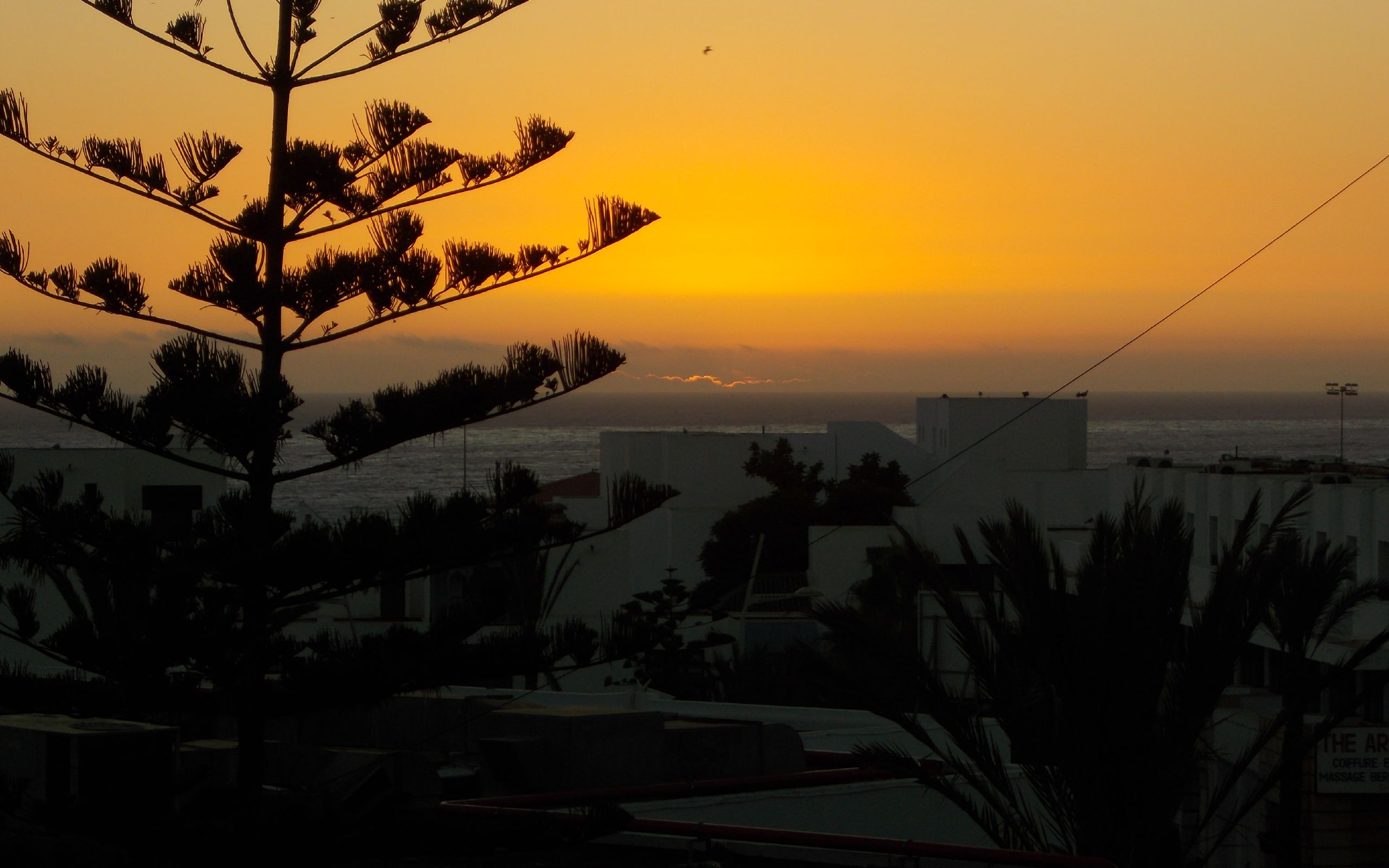 Agadir: Sonnenuntergang