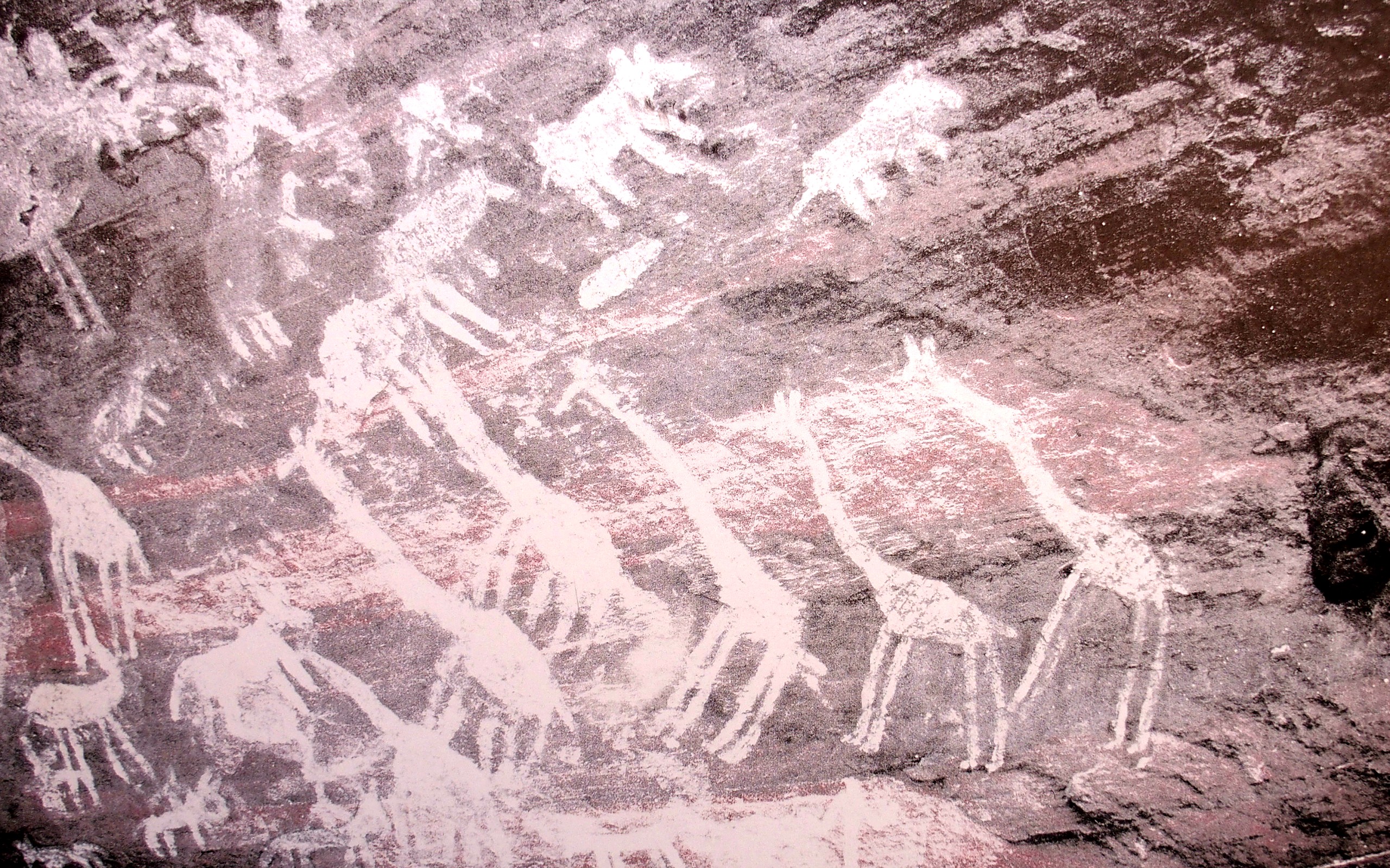 Bantu-Höhlenmalerei