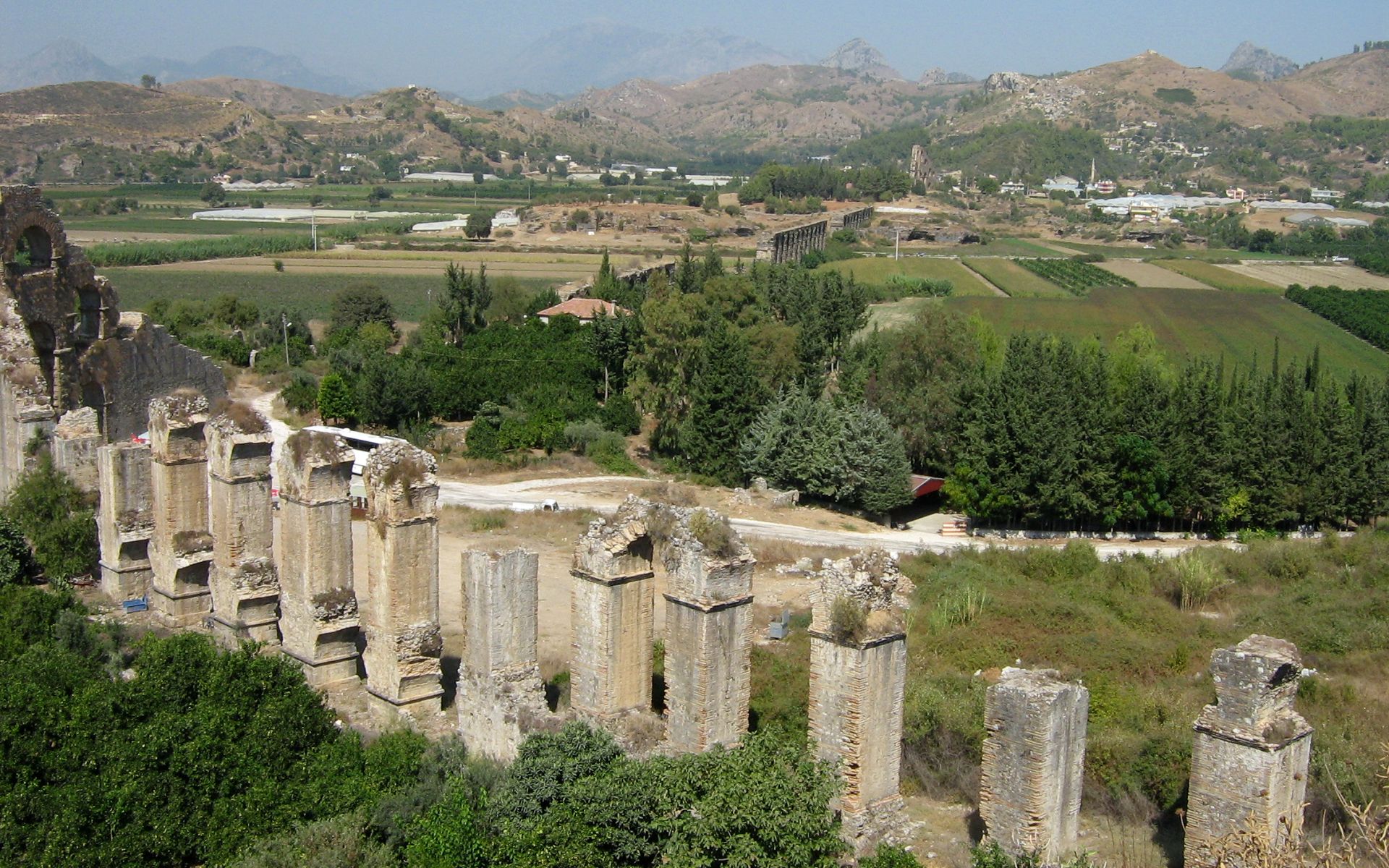 Aspendos: Aquädukt