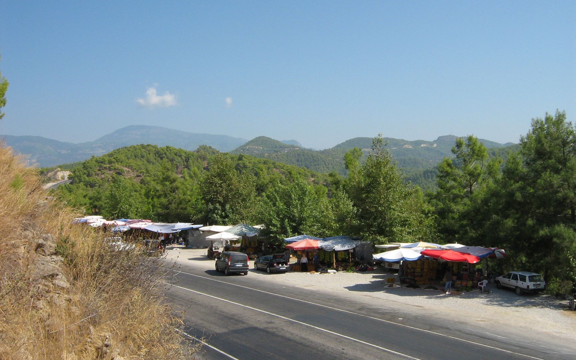 Taurusgebirge: Straßenmarkt